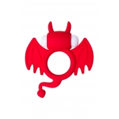 Красное эрекционное кольцо на пенис JOS COCKY DEVIL - JOS - во Владимире купить с доставкой