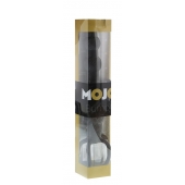 Черная ёлочка-насадка для двойного проникновения Mojo Bumpy - 15 см. - Seven Creations - во Владимире купить с доставкой
