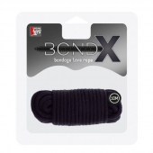 Черная веревка для связывания BONDX LOVE ROPE - 10 м. - Dream Toys - купить с доставкой во Владимире
