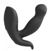 Черный вибромассажер простаты PROSTATE HERO - Dream Toys - во Владимире купить с доставкой