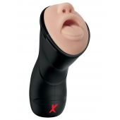 Мастурбатор-ротик Deep Throat Vibrating Stroker - Pipedream - во Владимире купить с доставкой