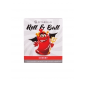 Стимулирующий презерватив-насадка Roll   Ball Cherry - Sitabella - купить с доставкой во Владимире
