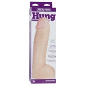 Огромная насадка-реалистик Vac-U-Lock Realistic Hung - 31,7 см. - Doc Johnson - купить с доставкой во Владимире