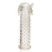 Закрытая прозрачная насадка на пенис Crystal Sleeve Faraon - 13,5 см. - Erowoman-Eroman - во Владимире купить с доставкой