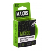 Презервативы в железном кейсе MAXUS Mixed - 3 шт. - Maxus - купить с доставкой во Владимире