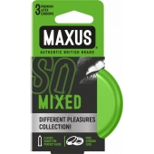 Презервативы в железном кейсе MAXUS Mixed - 3 шт. - Maxus - купить с доставкой во Владимире