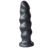 Черная насадка на трусики харнесс Platinum - 16 см. - LOVETOY (А-Полимер) - купить с доставкой во Владимире