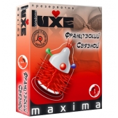 Презерватив LUXE Maxima  Французский связной  - 1 шт. - Luxe - купить с доставкой во Владимире
