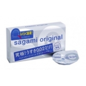 Ультратонкие презервативы Sagami Original QUICK - 6 шт. - Sagami - купить с доставкой во Владимире