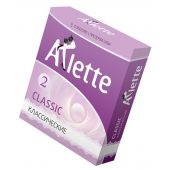 Классические презервативы Arlette Classic - 3 шт. - Arlette - купить с доставкой во Владимире