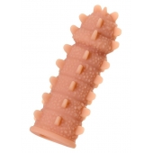 Телесная реалистичная насадка KOKOS Extreme Sleeve 04 с дополнительной стимуляцией - 12,7 см. - KOKOS - во Владимире купить с доставкой Телесная реалистичная насадка KOKOS Extreme Sleeve 04 с дополнительной стимуляцией - 12,7 см. - KOKOS - во Владимире купить с доставкой