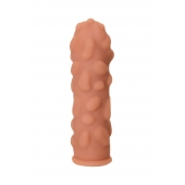 Телесная реалистичная насадка KOKOS Extreme Sleeve 11 с дополнительной стимуляцией - 12,7 см. - KOKOS - во Владимире купить с доставкой Телесная реалистичная насадка KOKOS Extreme Sleeve 11 с дополнительной стимуляцией - 12,7 см. - KOKOS - во Владимире купить с доставкой