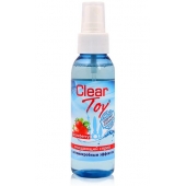 Очищающий спрей для игрушек CLEAR TOY Strawberry - 100 мл. - Биоритм - купить с доставкой во Владимире