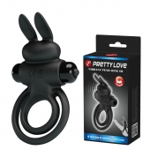 Черное эрекционное кольцо с вибростимуляцией клитора Vibrant Penis Ring III - Baile - во Владимире купить с доставкой