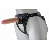 Универсальный мягкий пояс с насадкой Hard brutal BDSM-КОНСУЛ - 17 см. - LOVETOY (А-Полимер) - купить с доставкой во Владимире