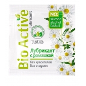 Пробник лубриканта на водной основе Bio Active - 3 гр. - Биоритм - купить с доставкой во Владимире