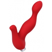Красный силиконовый вибростимулятор простаты Proman - 12,5 см. - ToyFa - во Владимире купить с доставкой