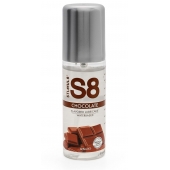 Смазка на водной основе S8 Flavored Lube со вкусом шоколада - 125 мл. - Stimul8 - купить с доставкой во Владимире