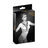 Черная упряжь на грудь Laura - Bijoux Pour Toi - купить с доставкой во Владимире