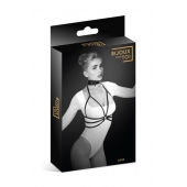 Черная упряжь на грудь Julia - Bijoux Pour Toi - купить с доставкой во Владимире