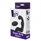 Черный вибромассажер простаты REMOTE BOOTY PLEASER - Dream Toys - во Владимире купить с доставкой
