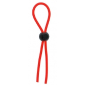 Красное эрекционное лассо с одной бусиной-утяжкой STRETCHY THIN LASSO - Dream Toys - во Владимире купить с доставкой