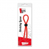 Красное эрекционное лассо с одной бусинкой-утяжкой STRETCHY THICK LASSO - Dream Toys - во Владимире купить с доставкой