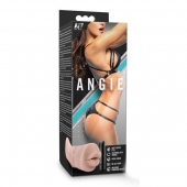 Телесный мастурбатор-ротик Angie - Blush Novelties - во Владимире купить с доставкой