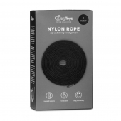 Черная веревка для бондажа Easytoys Bondage Rope - 5 м. - Easy toys - купить с доставкой во Владимире