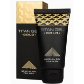 Гель для увеличения члена Titan Gel Gold Tantra - 50 мл. - Titan - купить с доставкой во Владимире