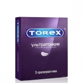 Презервативы Torex  Ультратонкие  - 3 шт. - Torex - купить с доставкой во Владимире