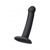Черный фаллос на присоске Silicone Bendable Dildo S - 17 см. - Strap-on-me купить во Владимире с доставкой в Orgasmix.ru Черный фаллос на присоске Silicone Bendable Dildo S - 17 см. - Strap-on-me - купить с доставкой во Владимире