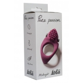 Бордовое эрекционное виброкольцо Pure Passion Midnight - Lola Games - во Владимире купить с доставкой