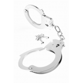 Металлические серебристые наручники Designer Metal Handcuffs - Pipedream - купить с доставкой во Владимире
