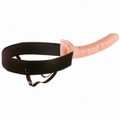 Мужской полый страпон 10  Hollow Strap-On - 24 см. - Pipedream - купить с доставкой во Владимире