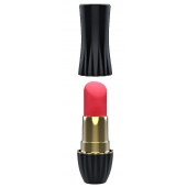 Клиторальный стимулятор-помада LIPSTICK - 9,3 см. - Dream Toys - купить с доставкой во Владимире