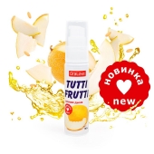 Гель-смазка Tutti-frutti со вкусом сочной дыни - 30 гр. - Биоритм - купить с доставкой во Владимире