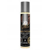Лубрикант с ароматом шоколада JO GELATO DECADENT DOUBLE CHOCOLATE - 30 мл. - System JO - купить с доставкой во Владимире