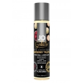 Лубрикант с ароматом трюфелей из белого шоколада и малины JO GELATO WHITE CHOCOLATE RASPBERRY TRUFFLE - 30 мл. - System JO - купить с доставкой во Владимире