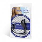Стимулятор простаты с фиксацией эрекционным кольцом Prostate Gear - BlueLine - во Владимире купить с доставкой