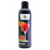 Интимный гель-смазка JUICY FRUIT с ароматом клубники - 200 мл. - БиоМед - купить с доставкой во Владимире