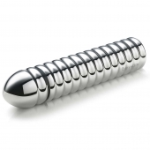 Рельефный фаллос для интенсивного электросекса Groovey George - 20 см. - MyStim - купить с доставкой во Владимире