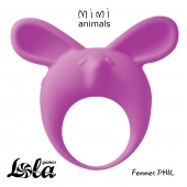 Фиолетовое эрекционное кольцо Fennec Phil - Lola Games - во Владимире купить с доставкой