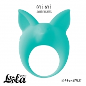 Зеленое эрекционное кольцо Kitten Kyle - Lola Games - во Владимире купить с доставкой