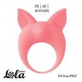 Оранжевое эрекционное кольцо Kitten Kyle - Lola Games - во Владимире купить с доставкой
