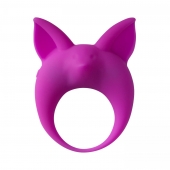 Фиолетовое эрекционное кольцо Kitten Kyle - Lola Games - во Владимире купить с доставкой