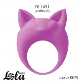 Фиолетовое эрекционное кольцо Lemur Remi - Lola Games - во Владимире купить с доставкой