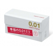 Супер тонкие презервативы Sagami Original 0.01 - 10 шт. - Sagami - купить с доставкой во Владимире