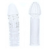 Комплект из 2 прозрачных насадок на пенис PENIS EXTENDER PACK - Dream Toys - во Владимире купить с доставкой