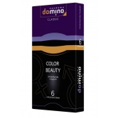 Разноцветные презервативы DOMINO Colour Beauty - 6 шт. - Domino - купить с доставкой во Владимире